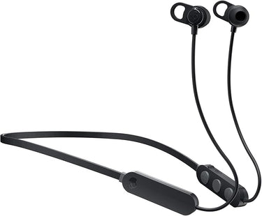 Skullcandy Jib+ Auriculares In-Ear Inalámbricos, 6 h de Autonomía, Micrófono, Compatibles con iPhone Android y Dispositivos Bluetooth - Negro